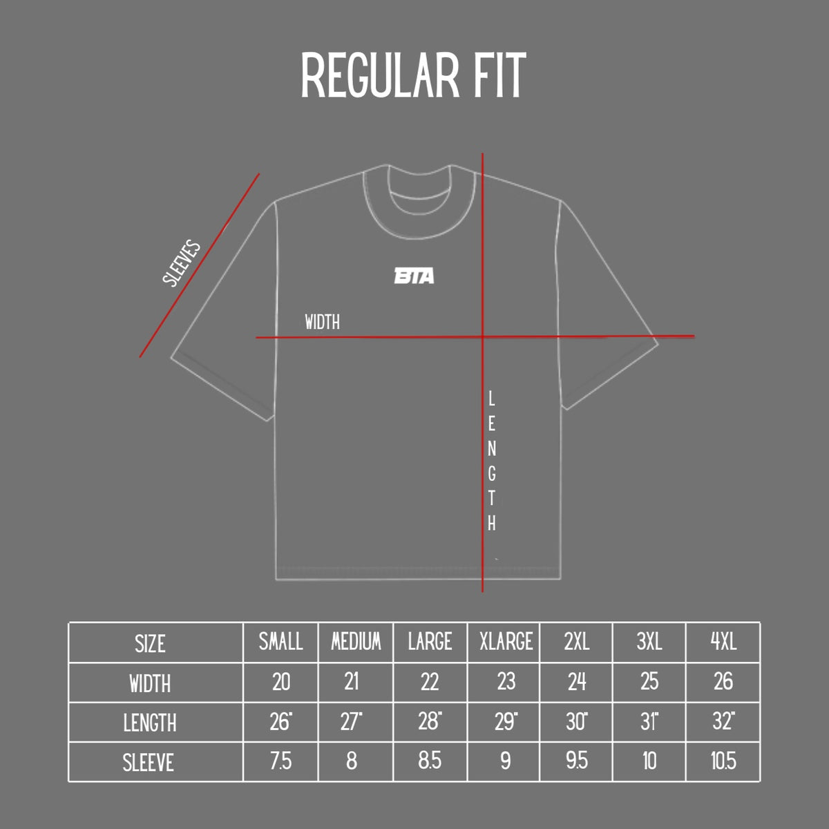 BTA Premium Tee - White